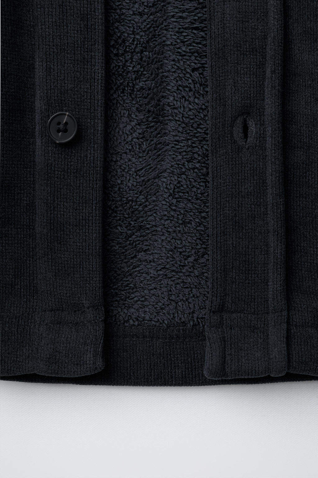 COMFORT CORDUROY FLEECE OVERSHIRT - Zara фото 7