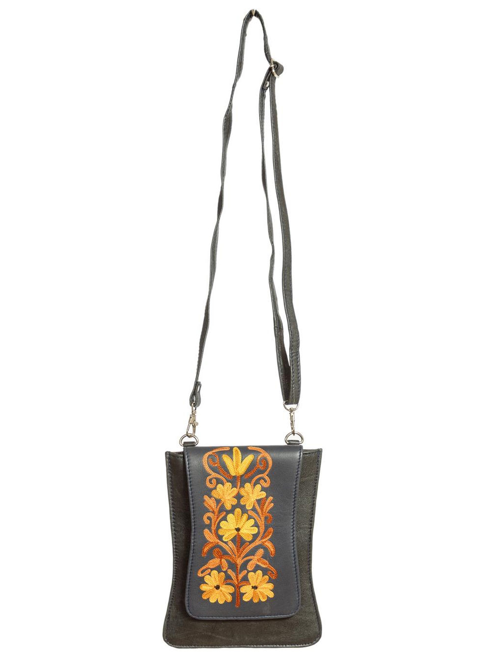 Сумка натуральная кожа через плечо №1115/18 - Ганг фото 2