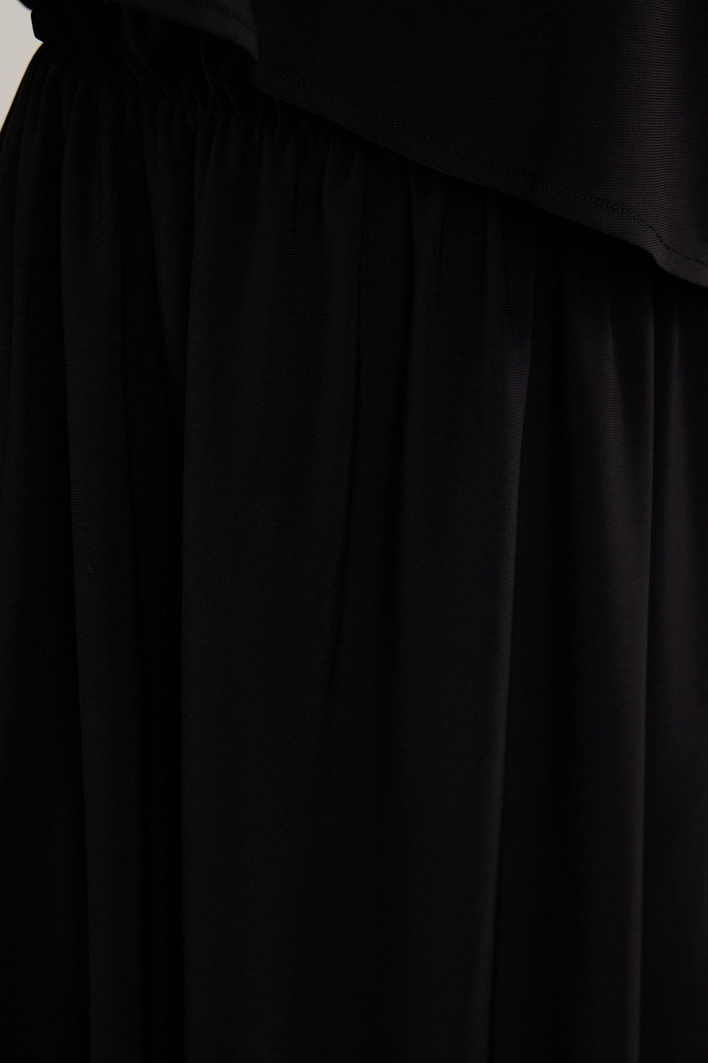 Siyah Duz Kruvaze Yarasa Kol Esnek TWOSS24EL00976 - Trendyolmilla фото 4