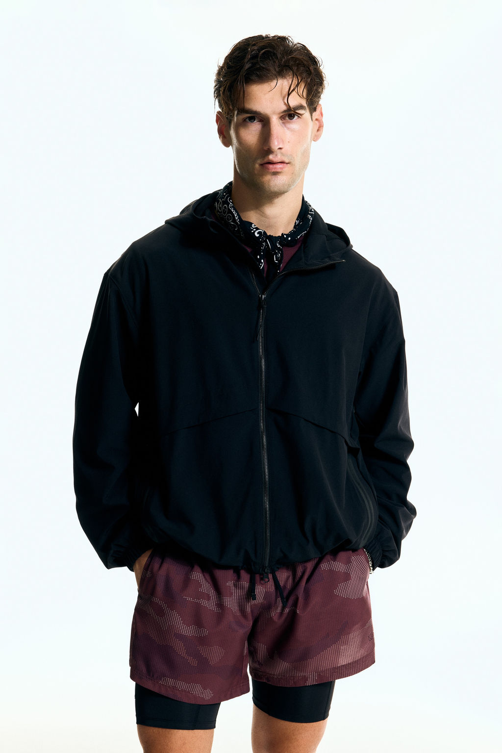 Chaqueta de running con DryMove Loose Fit - H&m фото 2