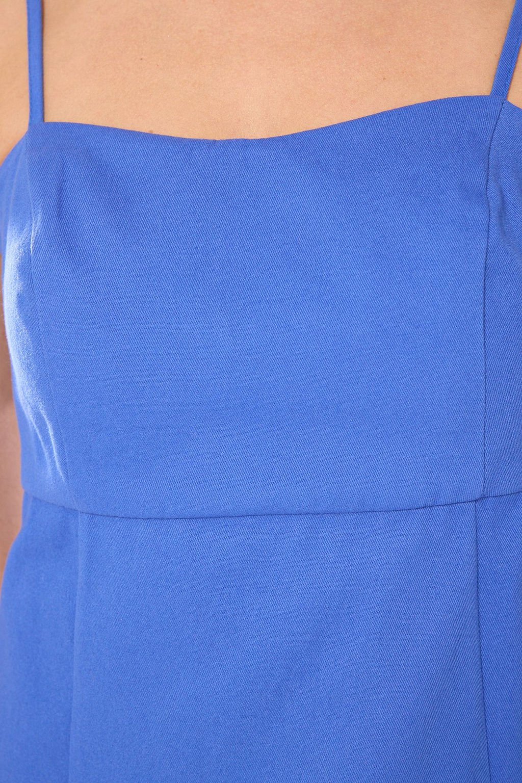 TRENDYOLMILLA Pembe Vucuda Oturan S?rt? Pencere/Cut Out Detay Dokuma Keten Gorunumlu Elbise TWOSS23EL01022  фото 20