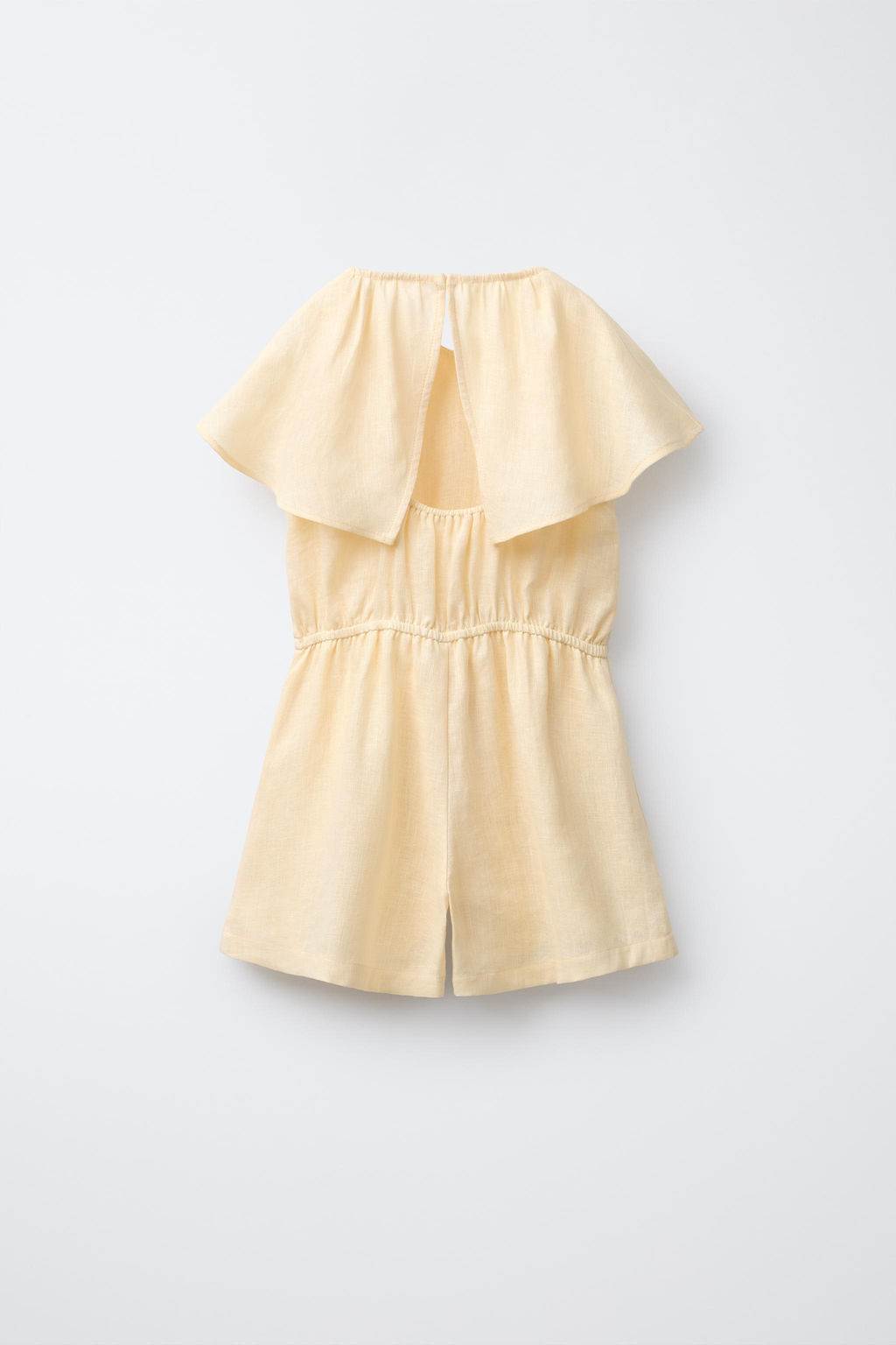 RUFFLED 100% LINEN PLAYSUIT - Zara фото 2