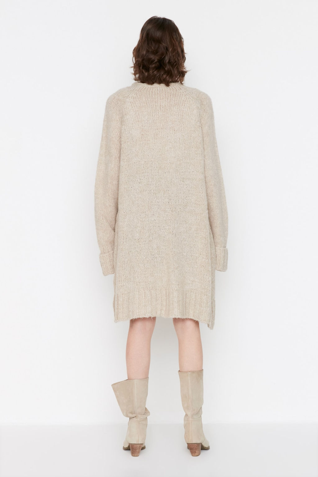 TRENDYOLMILLA Siyah Genis Kal?p Yumusak Dokulu Triko H?rka TWOAW21HI0555  фото 13