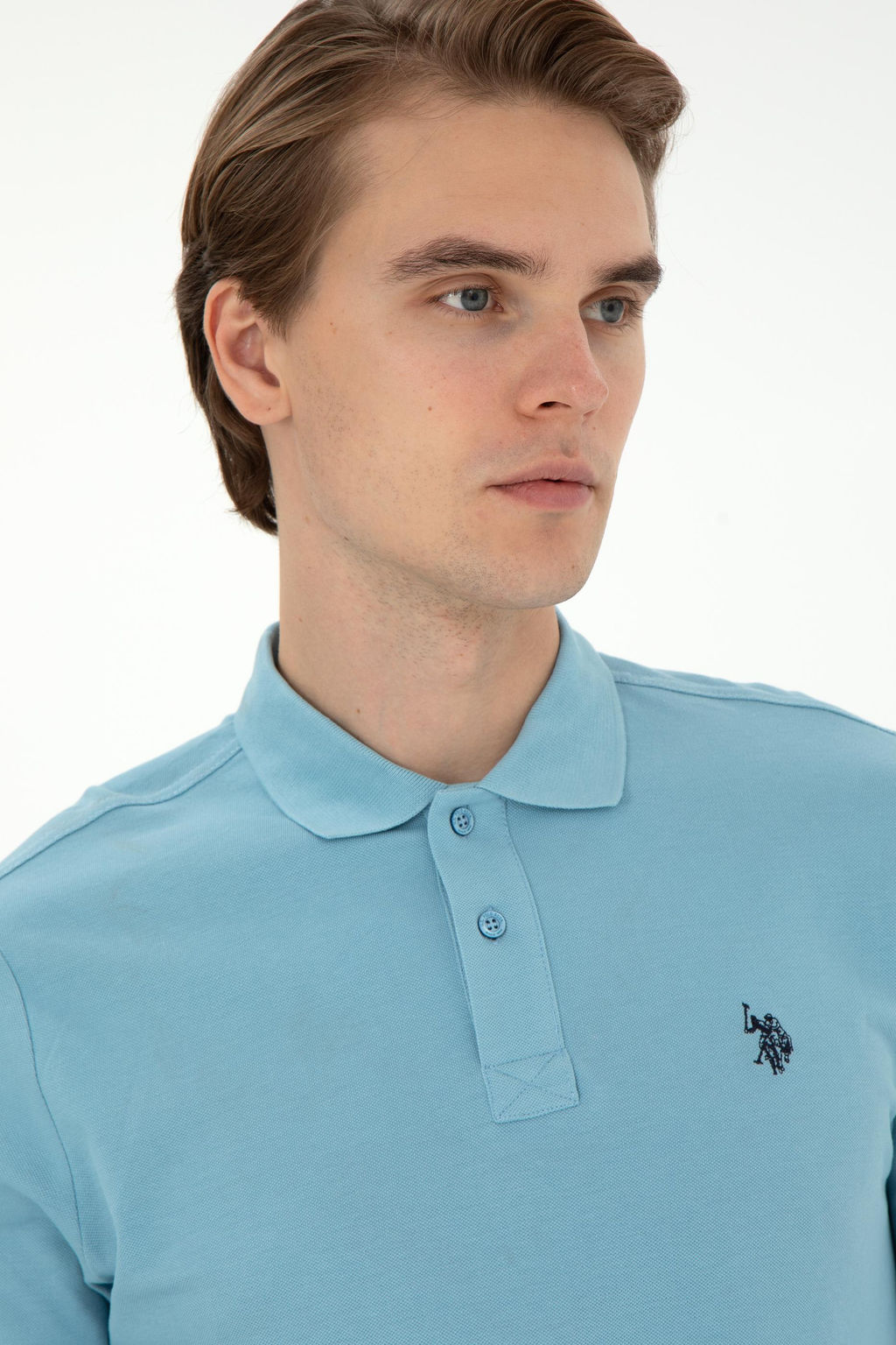 Мужской синий базовый свитшот Неожиданная скидка в корзине - U.s. polo assn фото 2