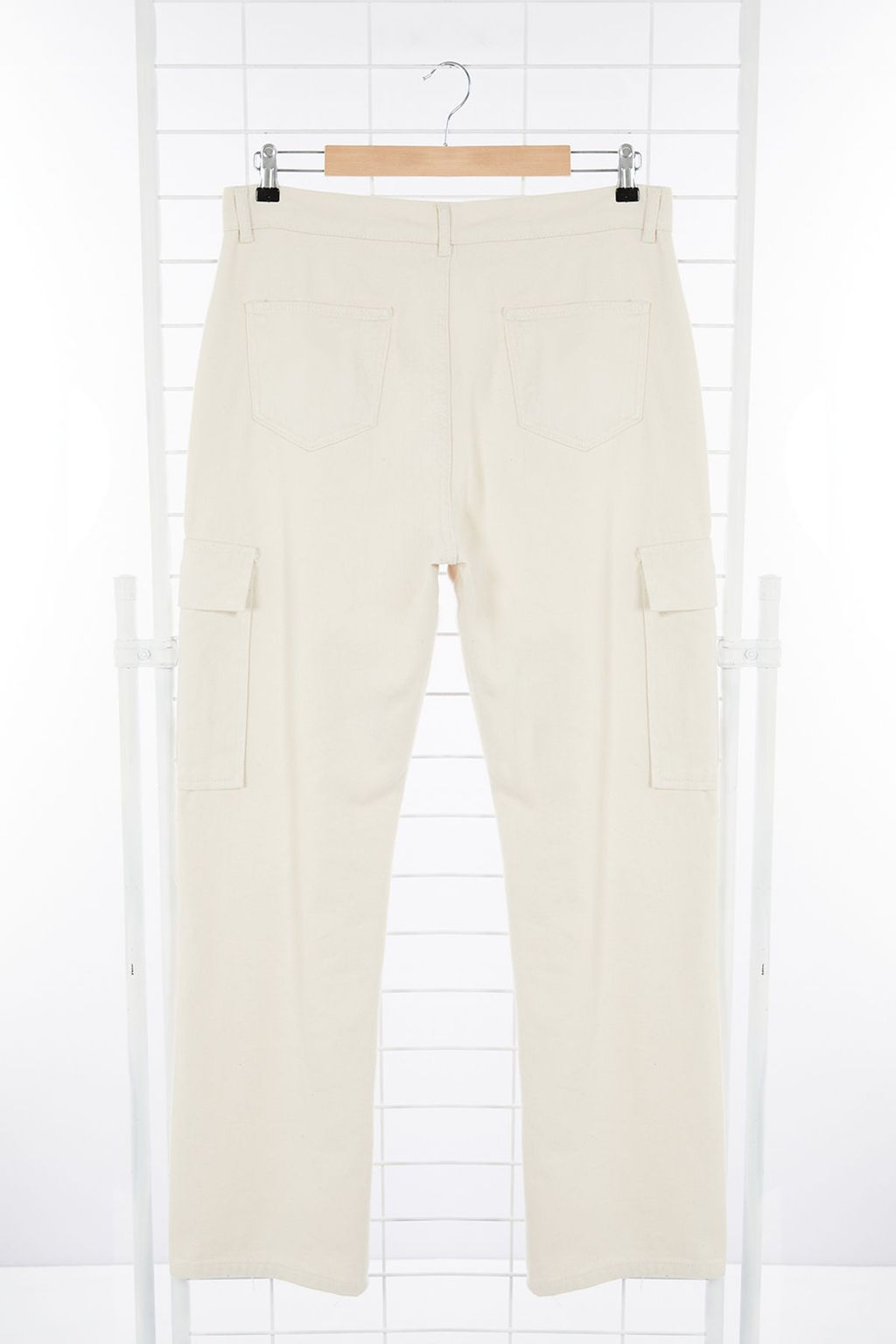 TRENDYOL MAN Siyah Kargo Cepli Gabardin Baggy/Bol Kesim %100 Pamuklu Rahat Pantolon TMNSS24PL00021 - Trendyolmilla фото 16