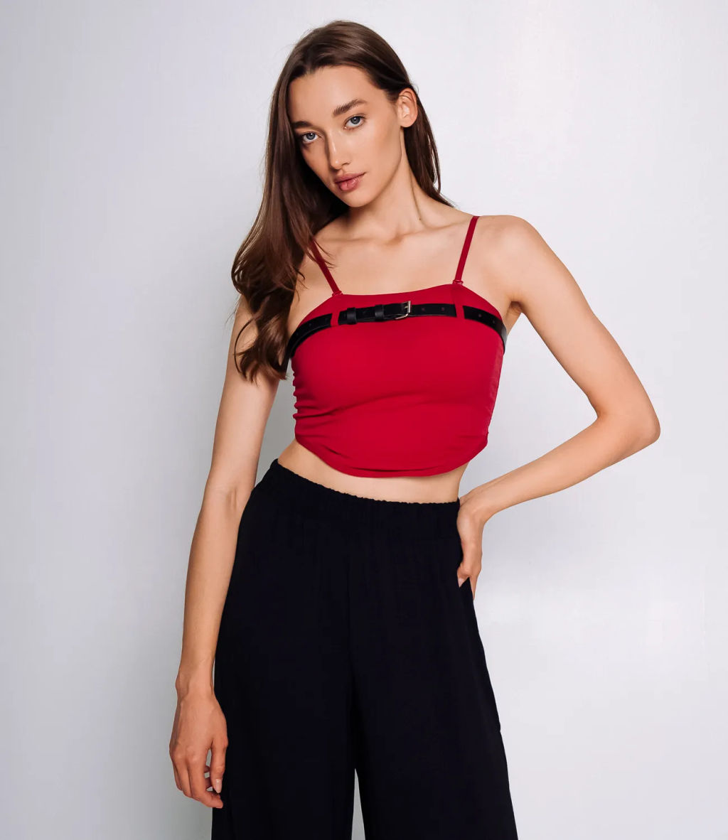 Топ #КТ8866 (1), красный