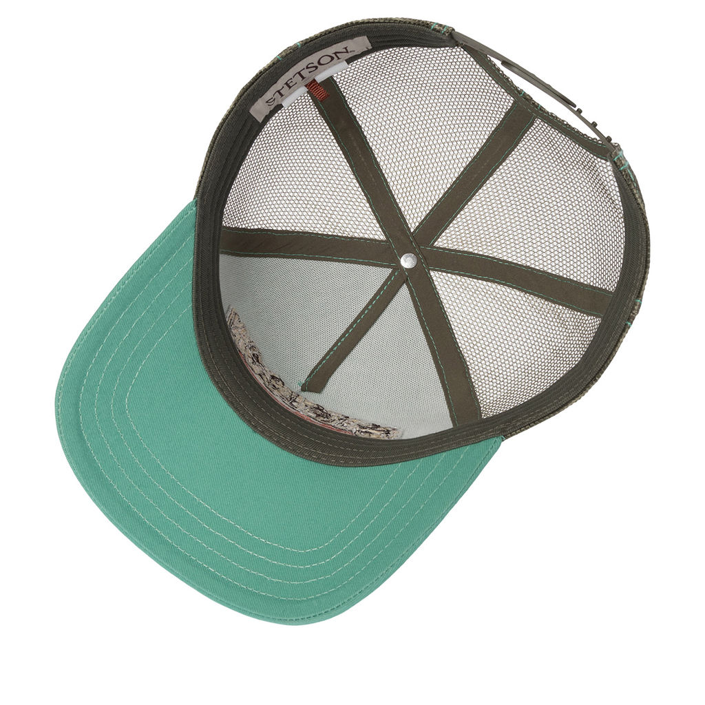 Бейсболка STETSON арт. 7741166 TRUCKER CAP - SURF CAMP (мятный)  фото 3