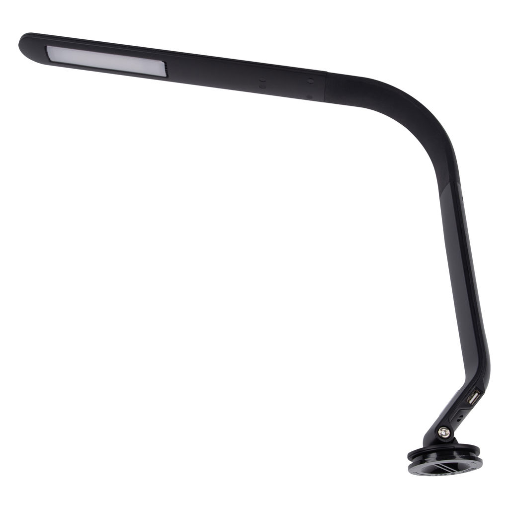 TLD-555 Black/LED/500Lm/5500K/Dimmer/USB Светильник настольный, 8W. Сенсорный выключатель. Черный. ТМ Uniel - Volpe фото 7