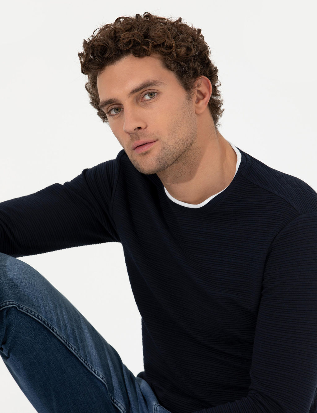 Lacivert Sweatshirt - Cacharel фото 8