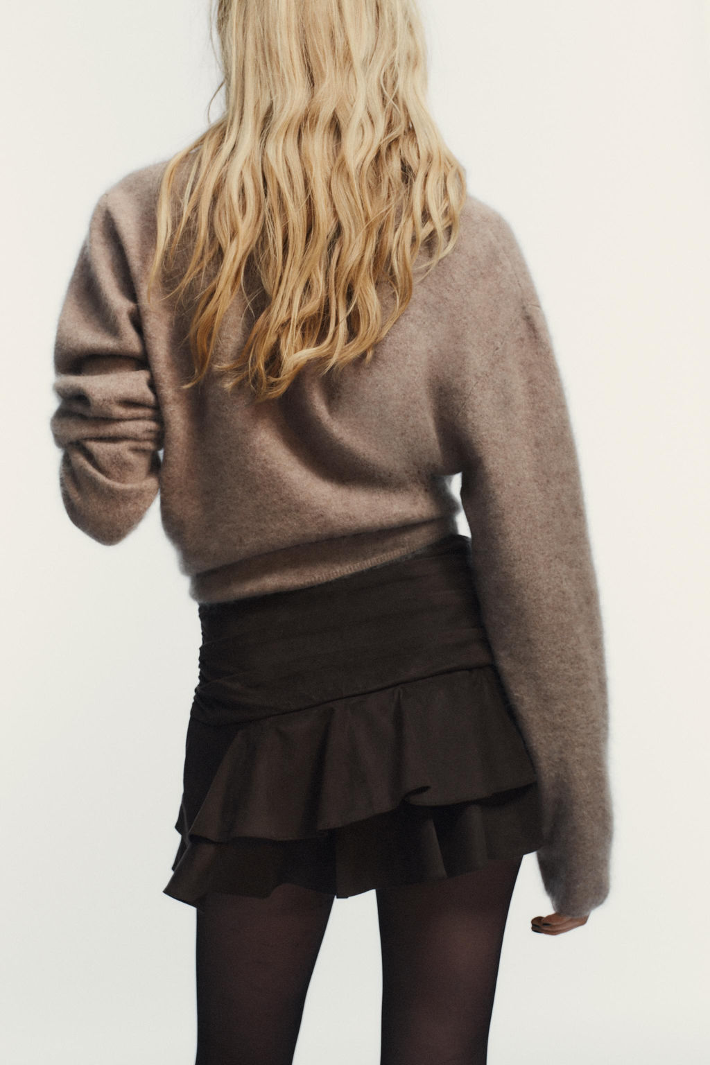 RUFFLE SKORT - Zara фото 6