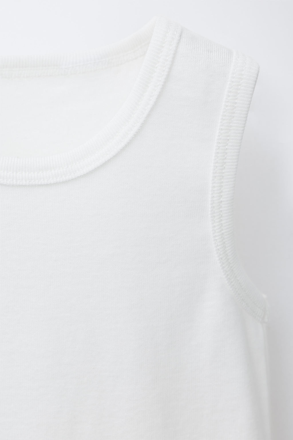 PACK TRES CAMISETAS MANGA SISA / Blanco - Zara фото 4