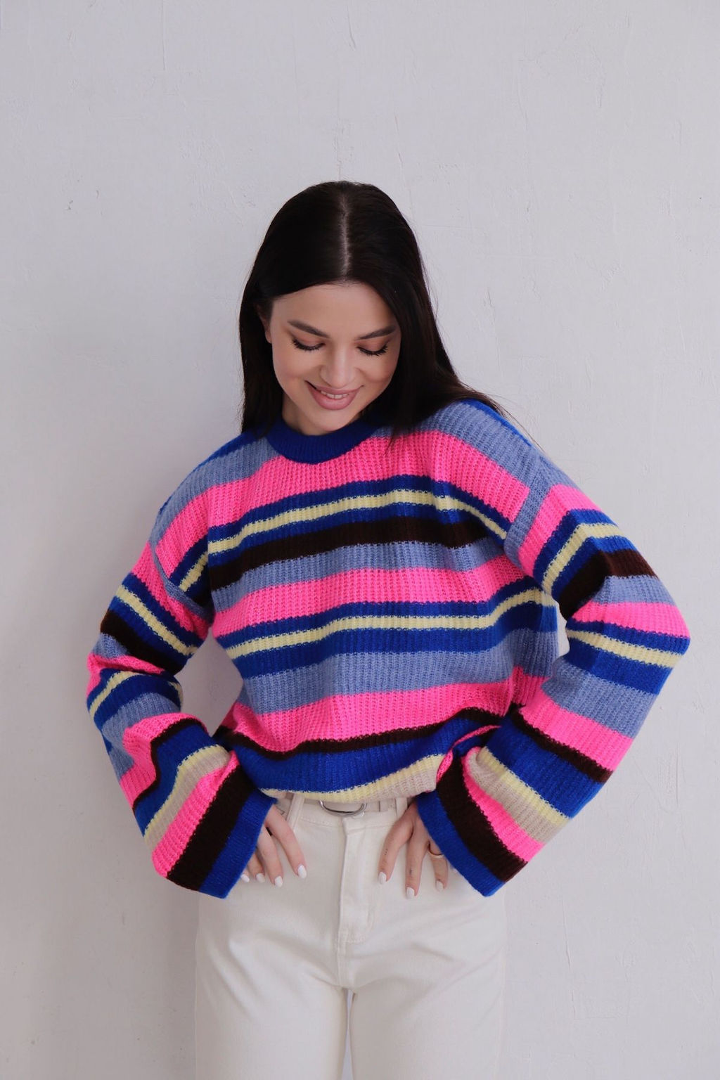 11191 Джемпер в полоску - Martichelli фото 7