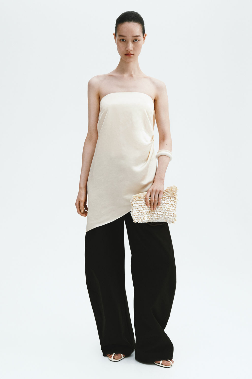 Top bandeau de sat?n - H&m фото 2