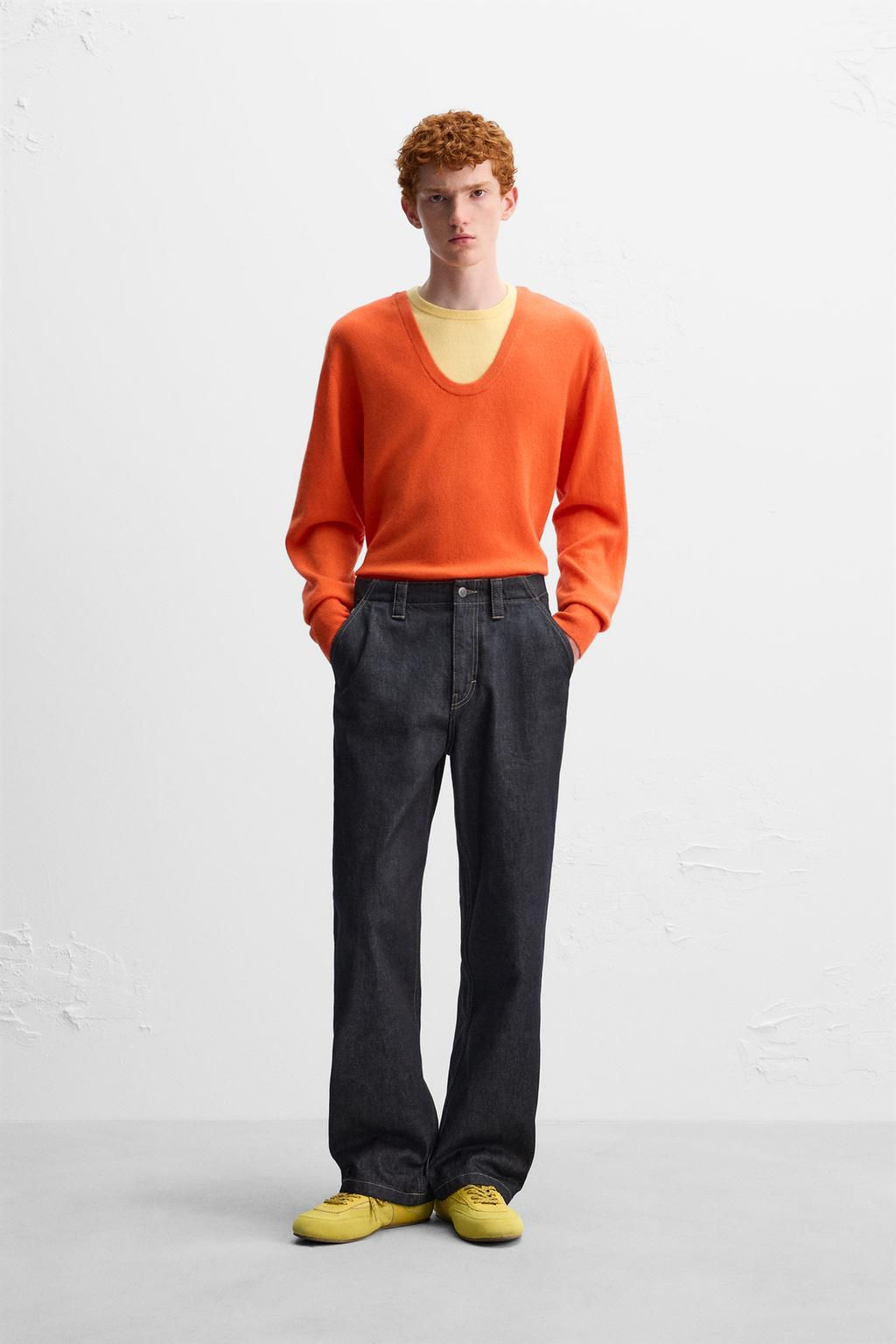 COLOUR BLOCK WOOL SWEATER X HARRY LAMBERT - Zara фото 10
