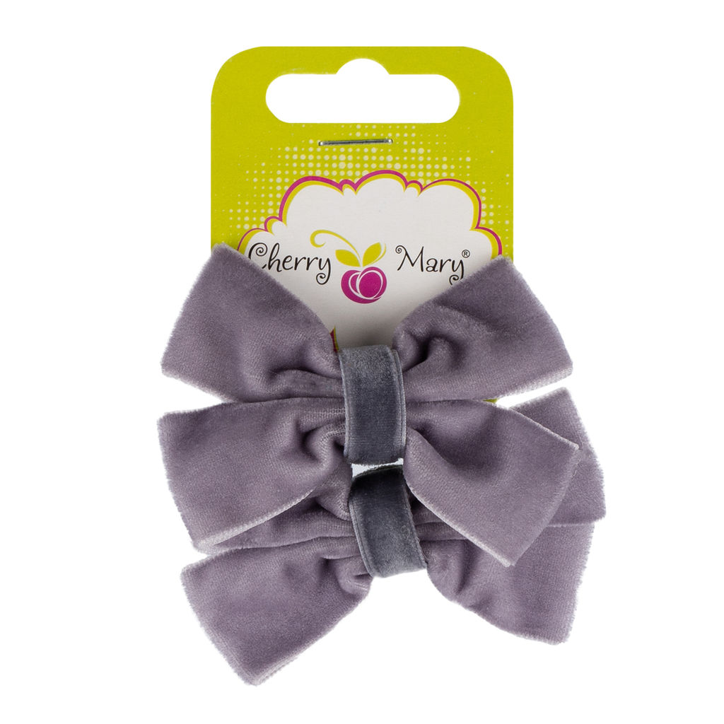 CHERRY MARY DR07043 Набор резинок для волос 5 х 2 шт. №02 св.фиолетовый фото 5