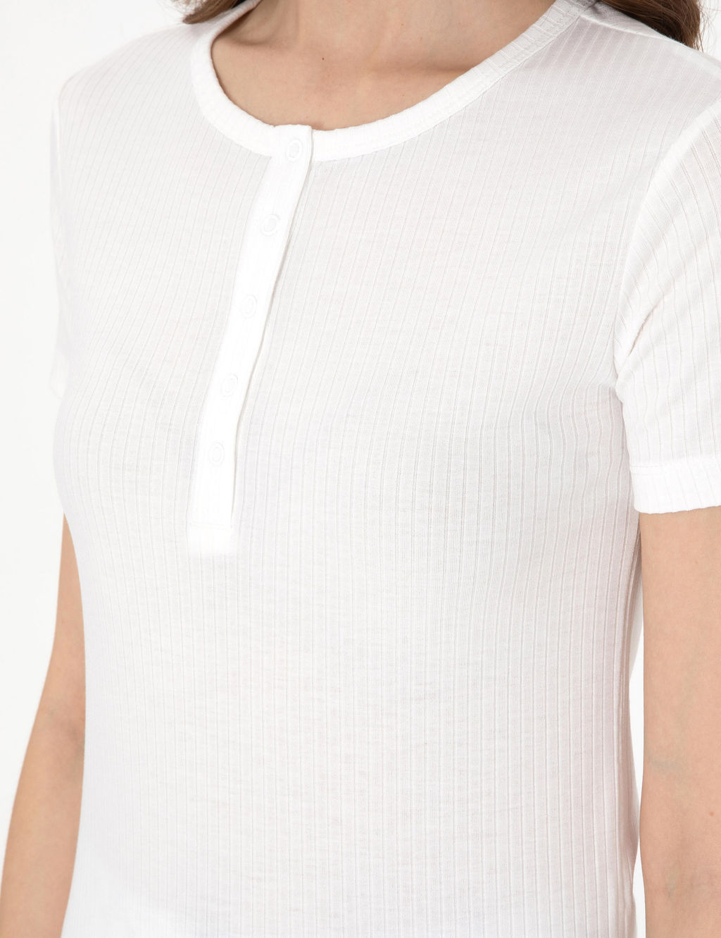 Beyaz K_sakollu Pijama Tak_m_ - Pierre cardin фото 7