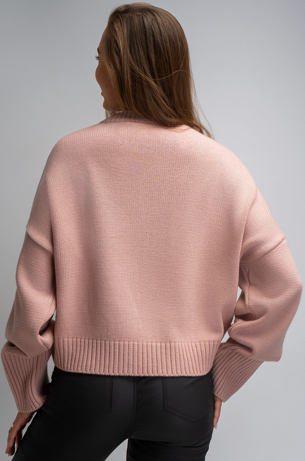 Женский укороченный свитер оверсайз Happyfox - Happy fox фото 6