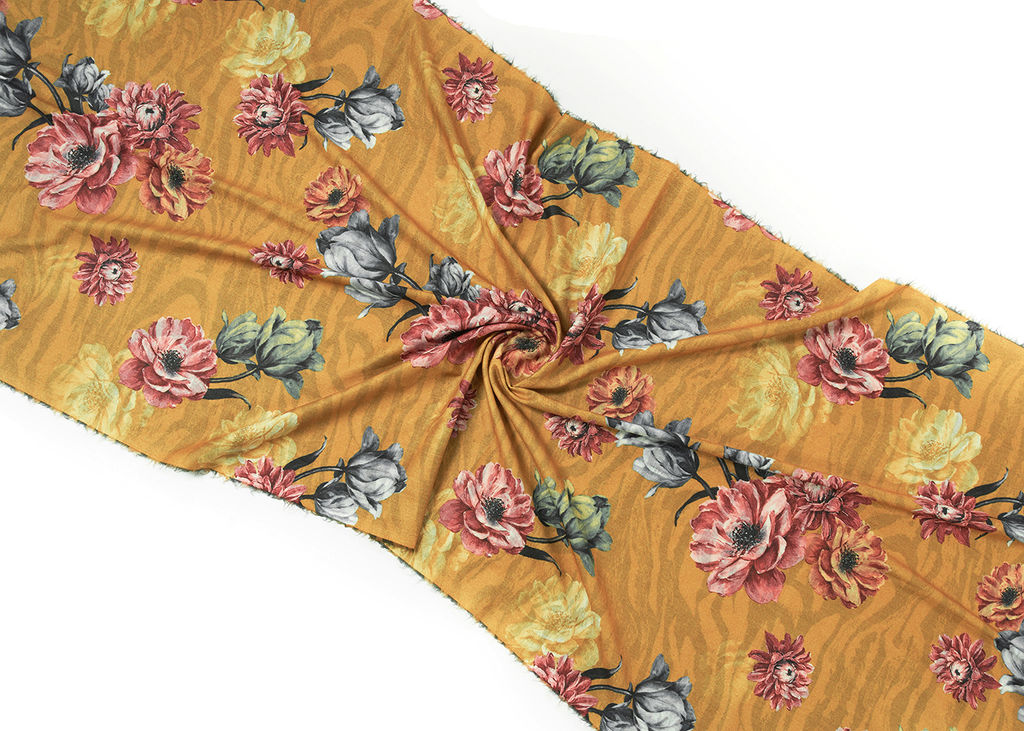 В составе шерсть. Большой теплый двусторонний палантин - Tantino фото 5