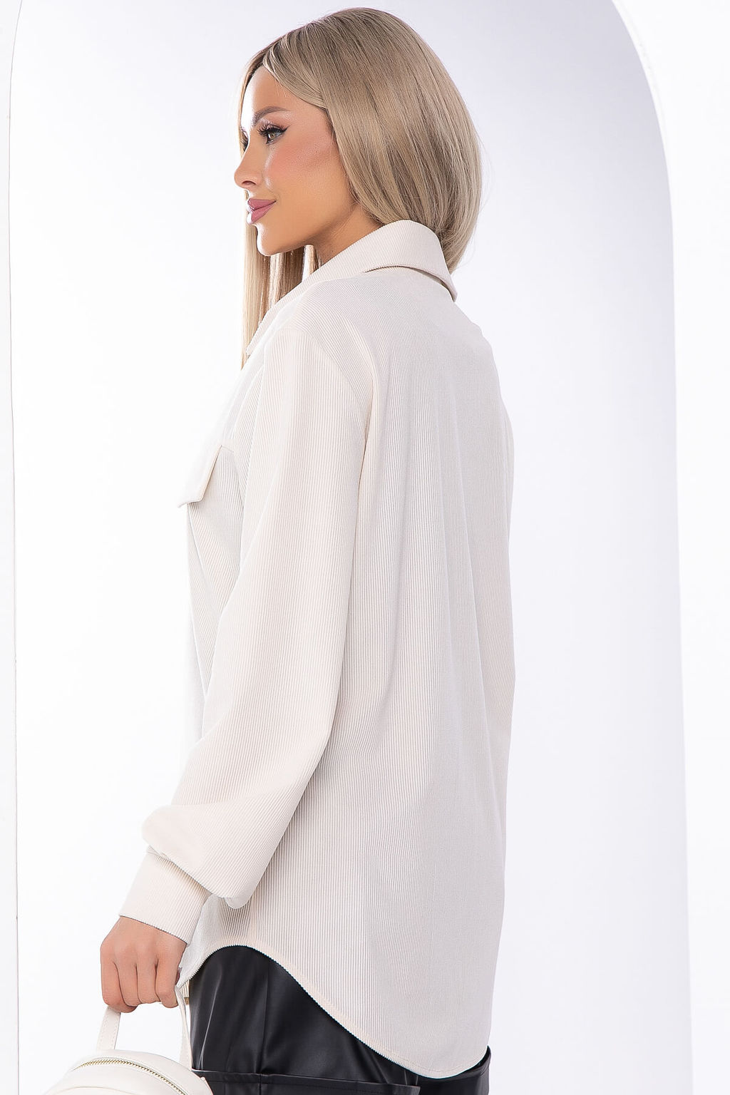 Рубашка Дыхание весны (экрю) Б8226 - Lt collection фото 8