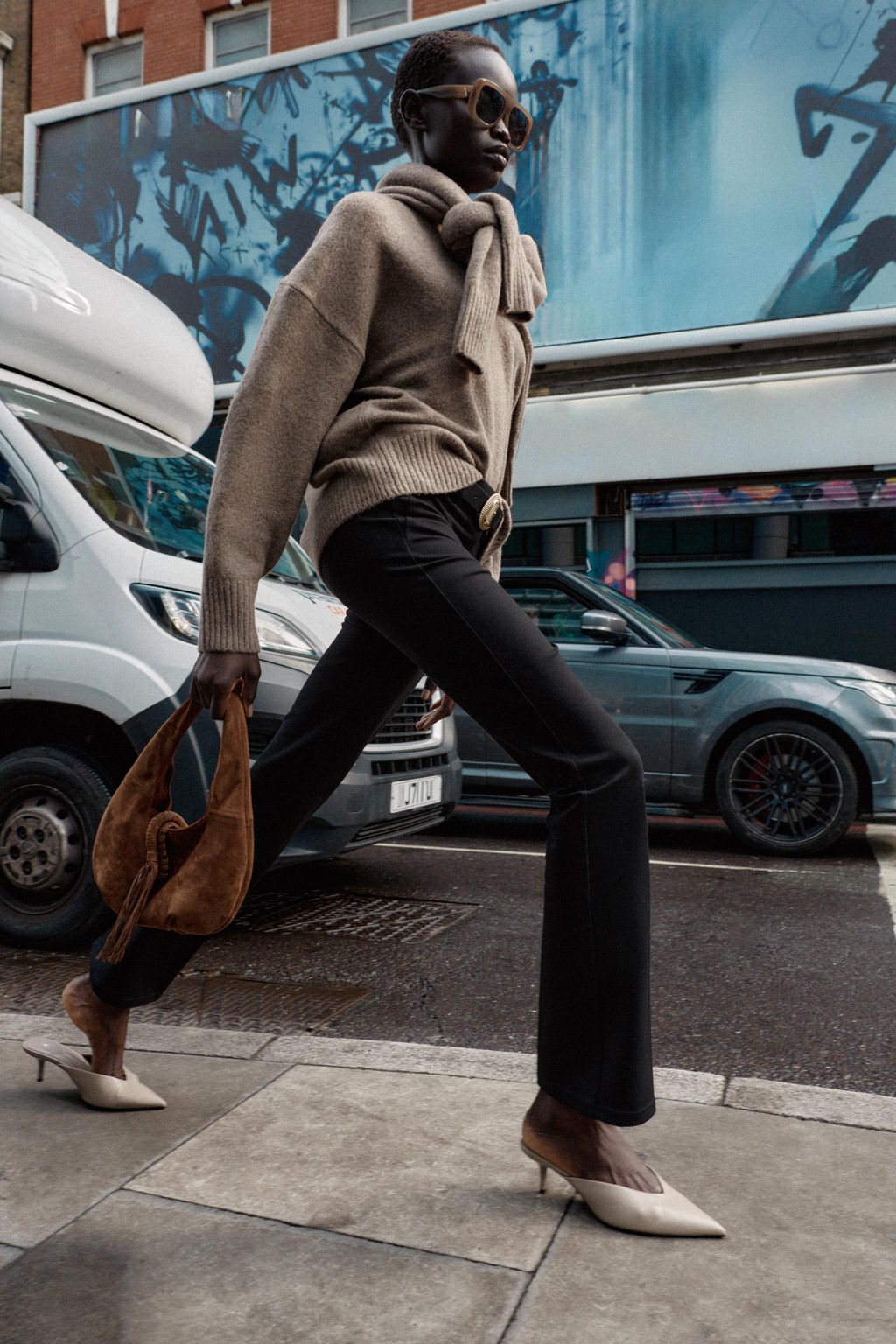 FLARE LEGGINGS WITH BELT - Zara фото 6