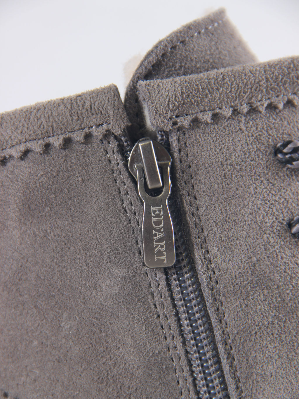 Ботинки 319.22511gr.Серый замок замша/Мех