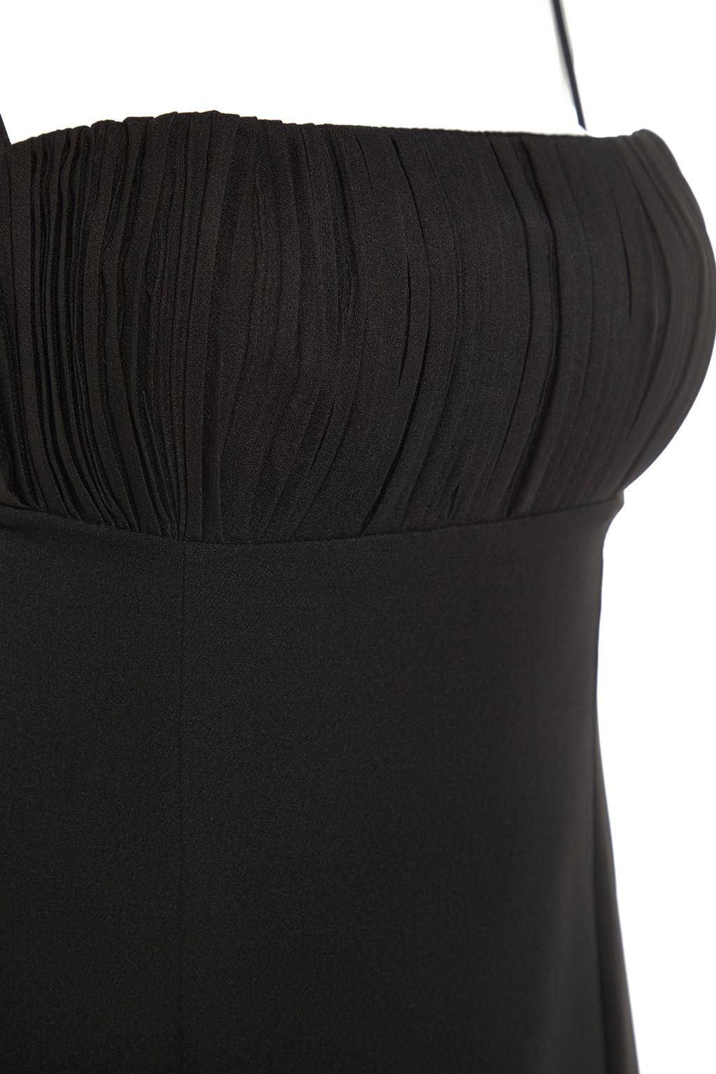 Trendyolmilla Bridal Ekru Yaka Detayl? Dokuma Abiye Gece Elbise TPRSS22EL3197  фото 7