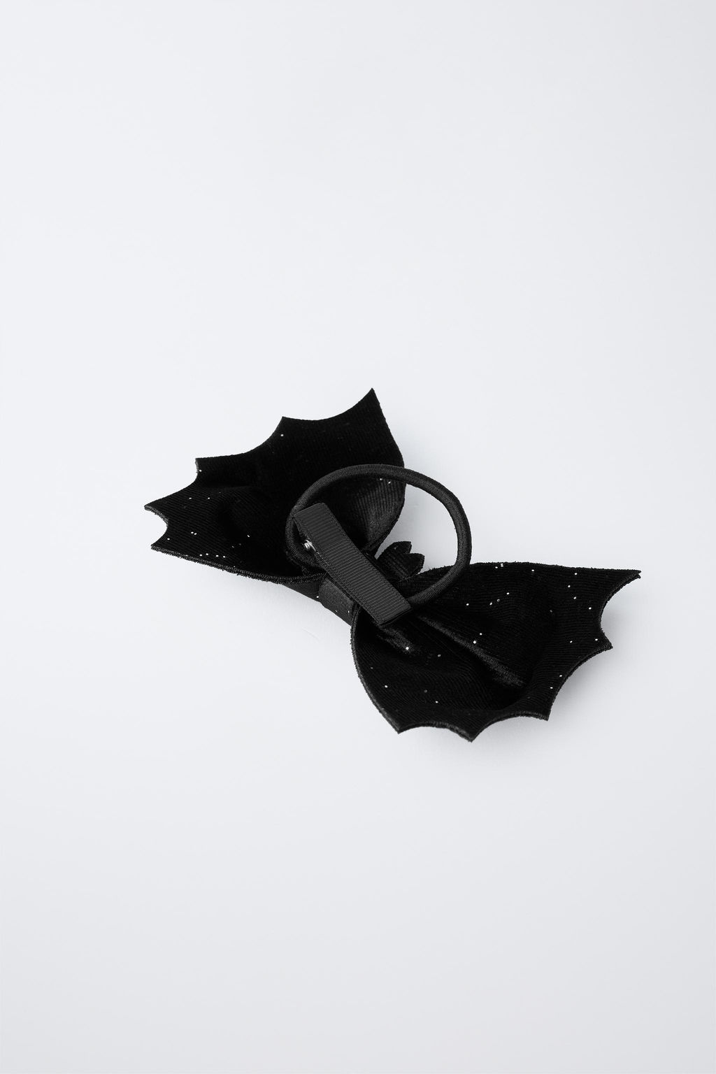 VELVET BATWING SLEEVE HAIR TIE - Zara фото 2