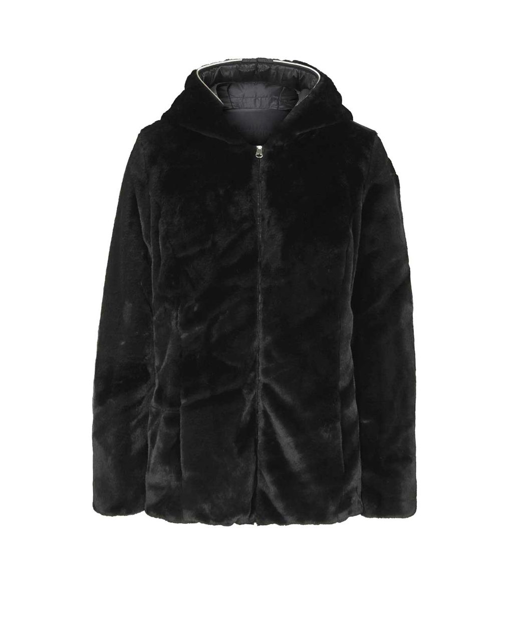 Куртка двухсторонняя, черная - Linea tesini фото 3