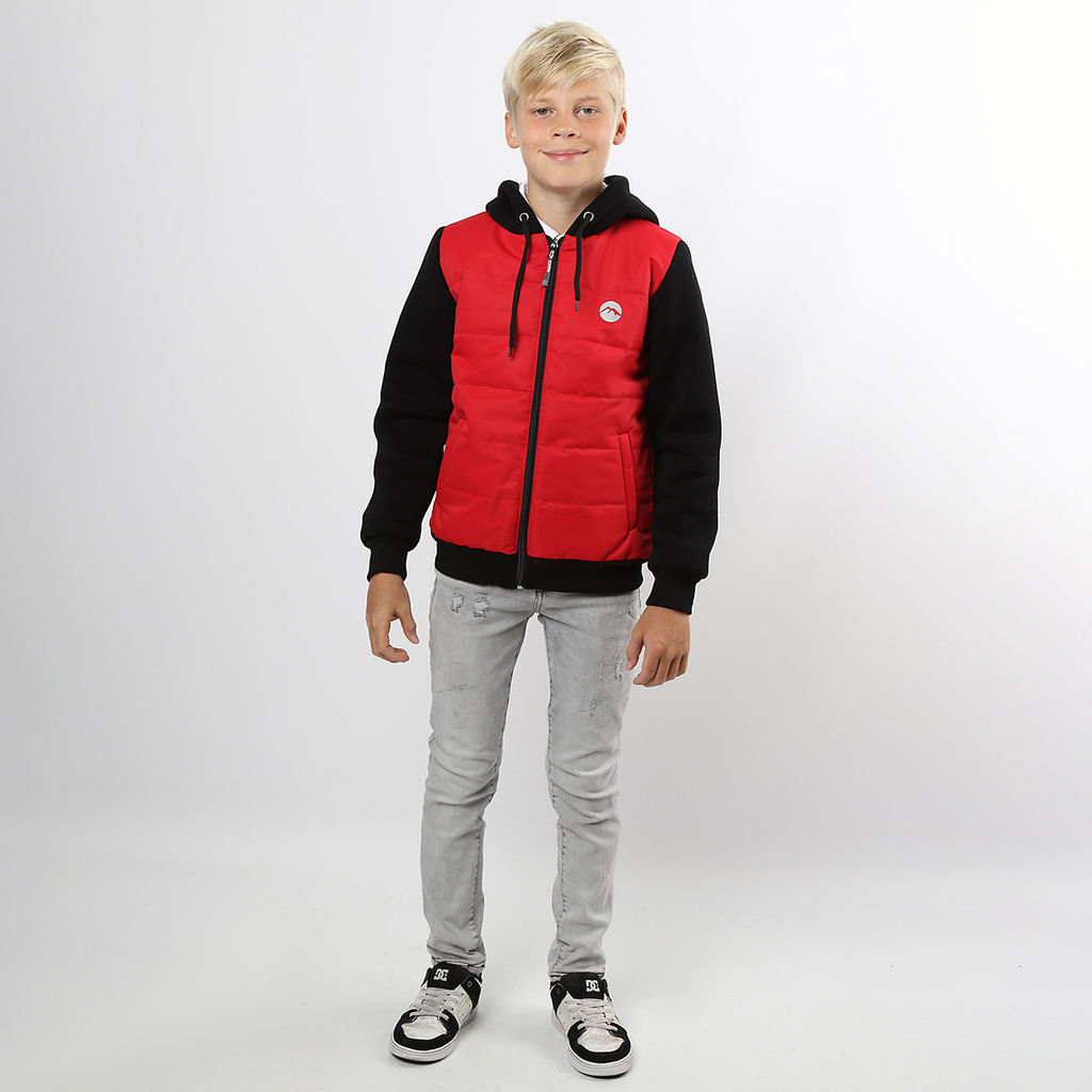 RODOS Куртка детская демисезон М-222 (Детская/М) Красный/Чёрный