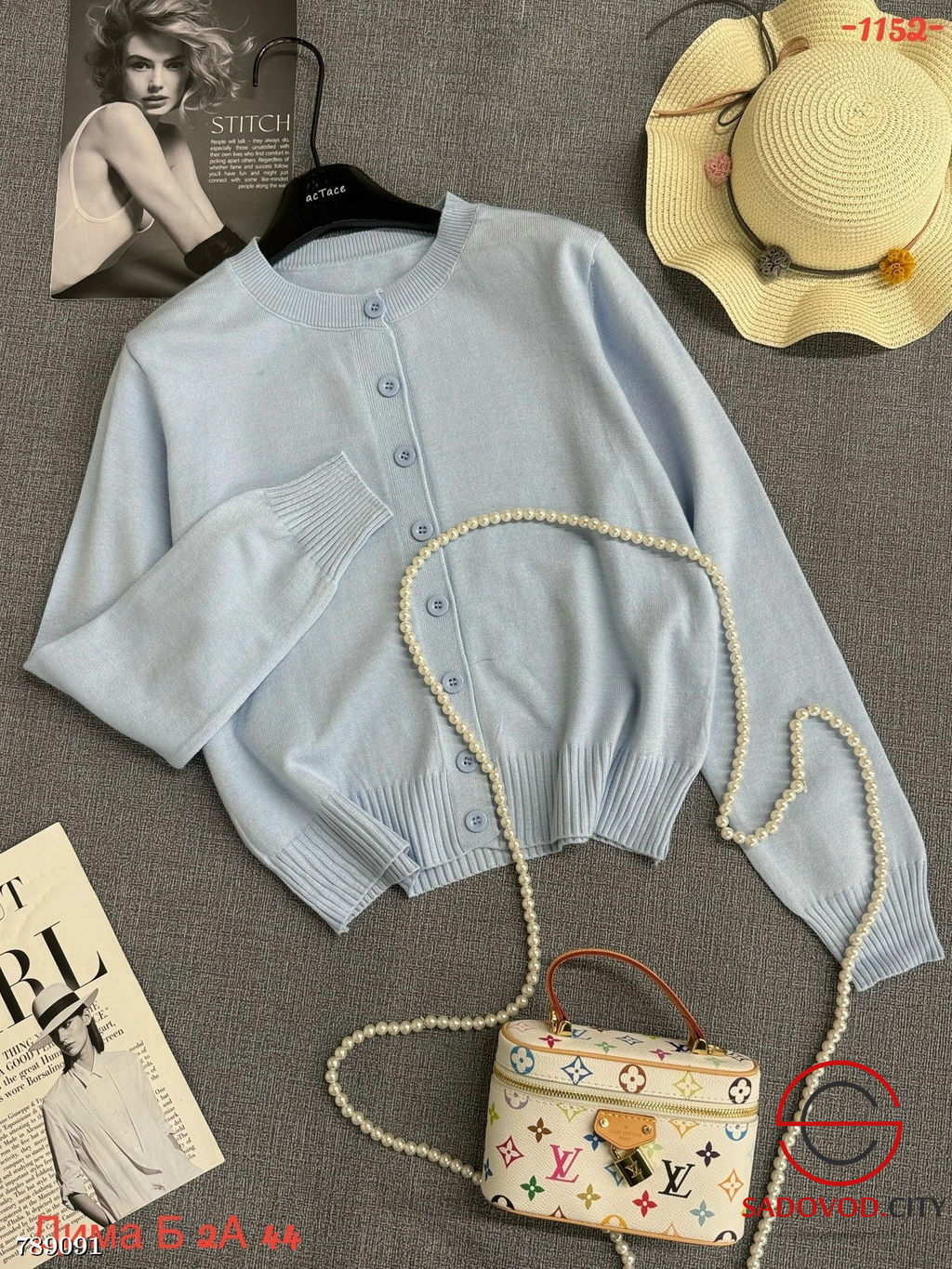 Кардиган женский на пуговицах - Bruno фото 3