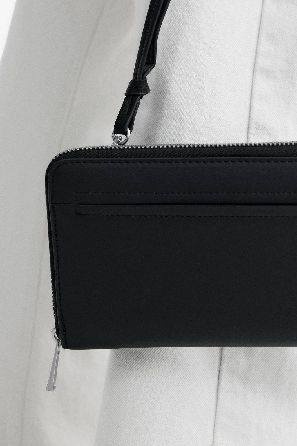 XL CROSSBODY WALLET - Zara фото 3