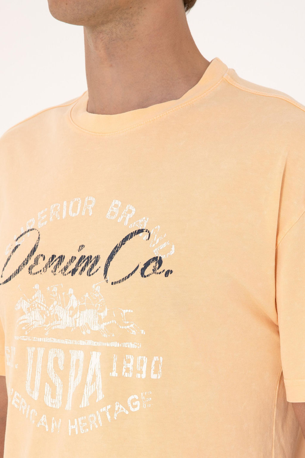 Erkek Turuncu Ti__rt - U.s. polo assn фото 7