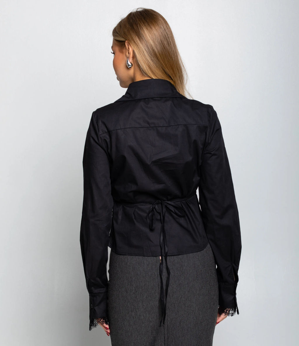 Блуза #КТ2695 (1), чёрный