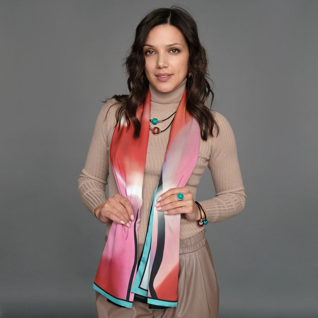 MELODY COLOR Палантин PT0016 180*60