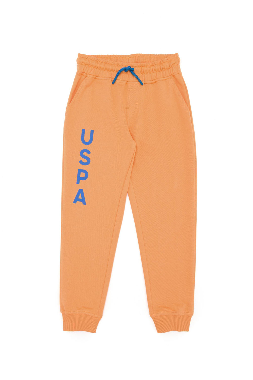 Оранжевые спортивные штаны для мальчика - U.s. polo assn фото 3