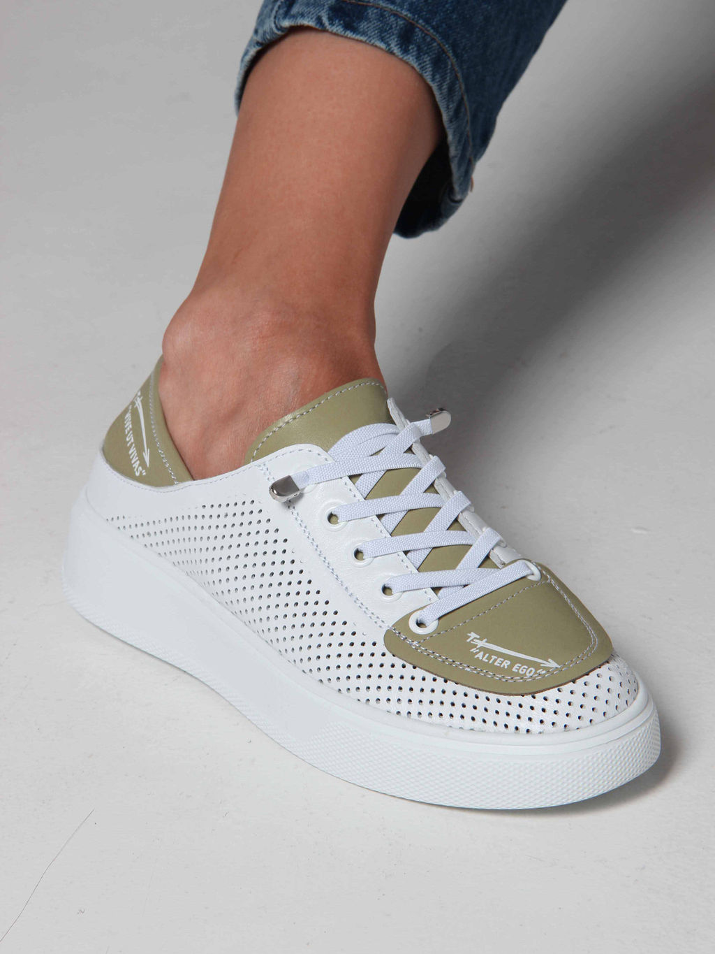 Кеды EDART 163.P.LusiR2 w.Белый авокадо - Ed'art фото 13