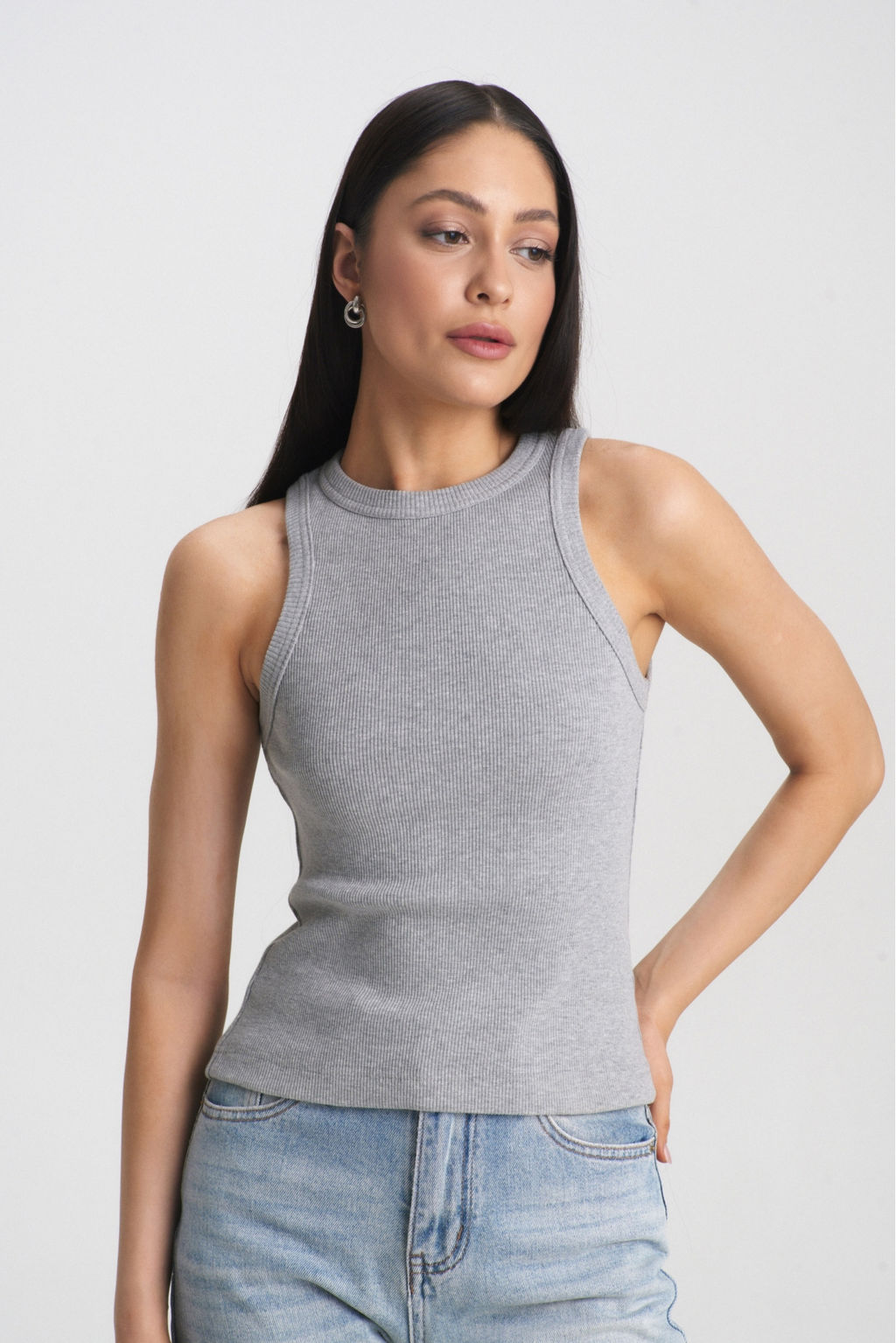 Майка Light Grey