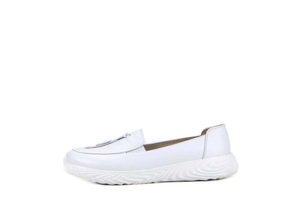 Мокасины EDART 126.krossw. white