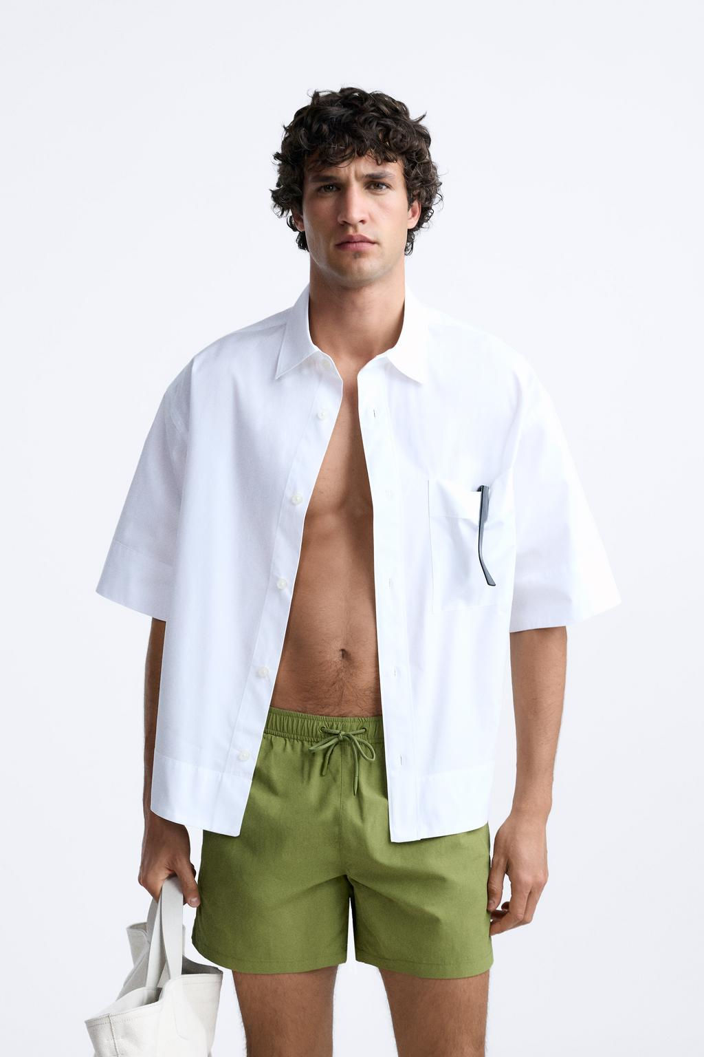 BASIC REGULAR FIT DENIZ SORTU - Zara фото 11