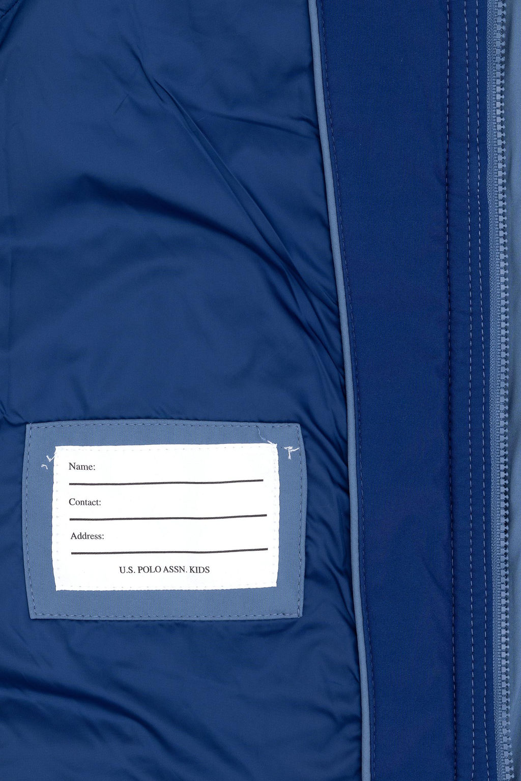 Пальто цвета индиго для мальчика - U.s. polo assn фото 4