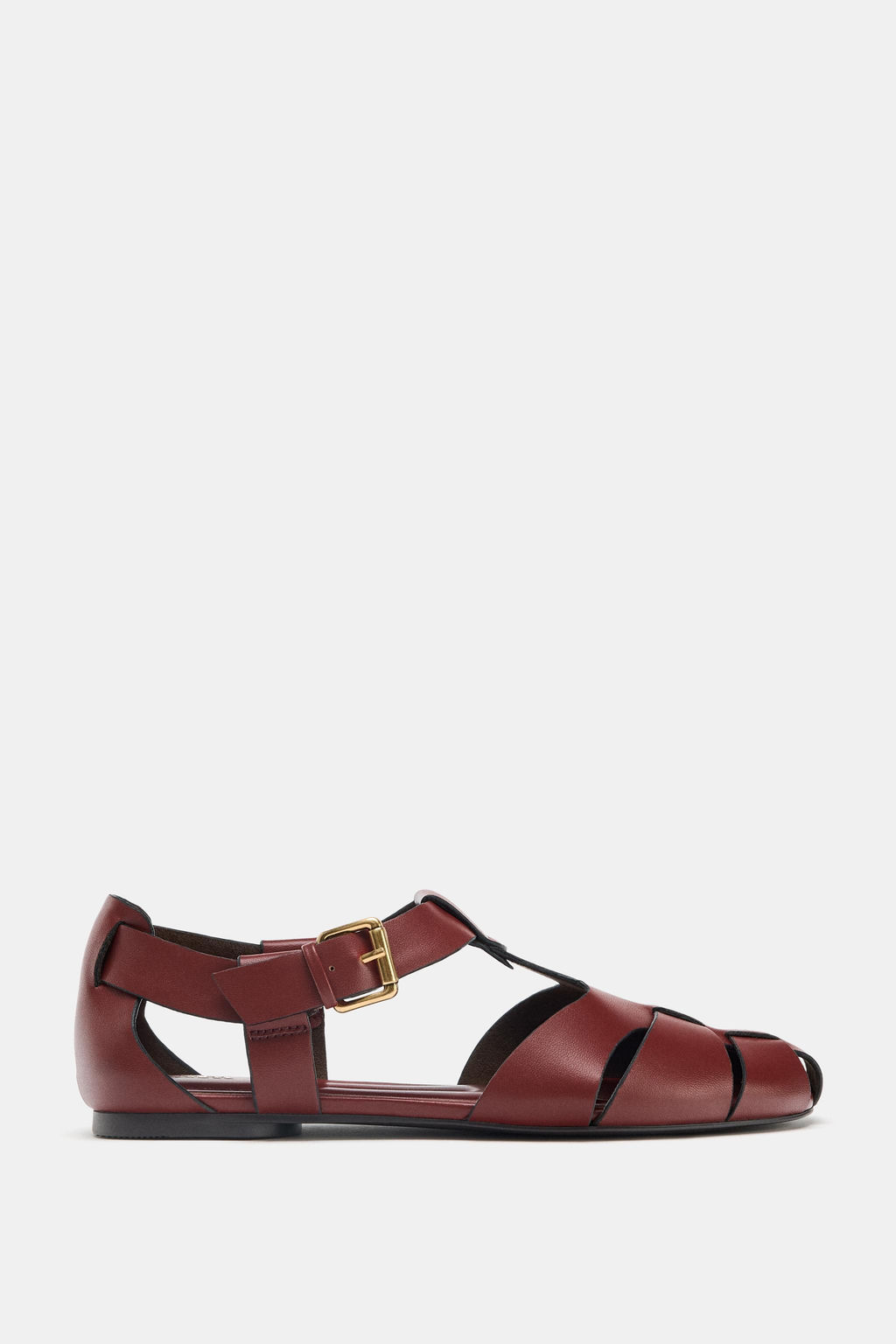 FLAT CAGE SANDALS - Zara фото 2