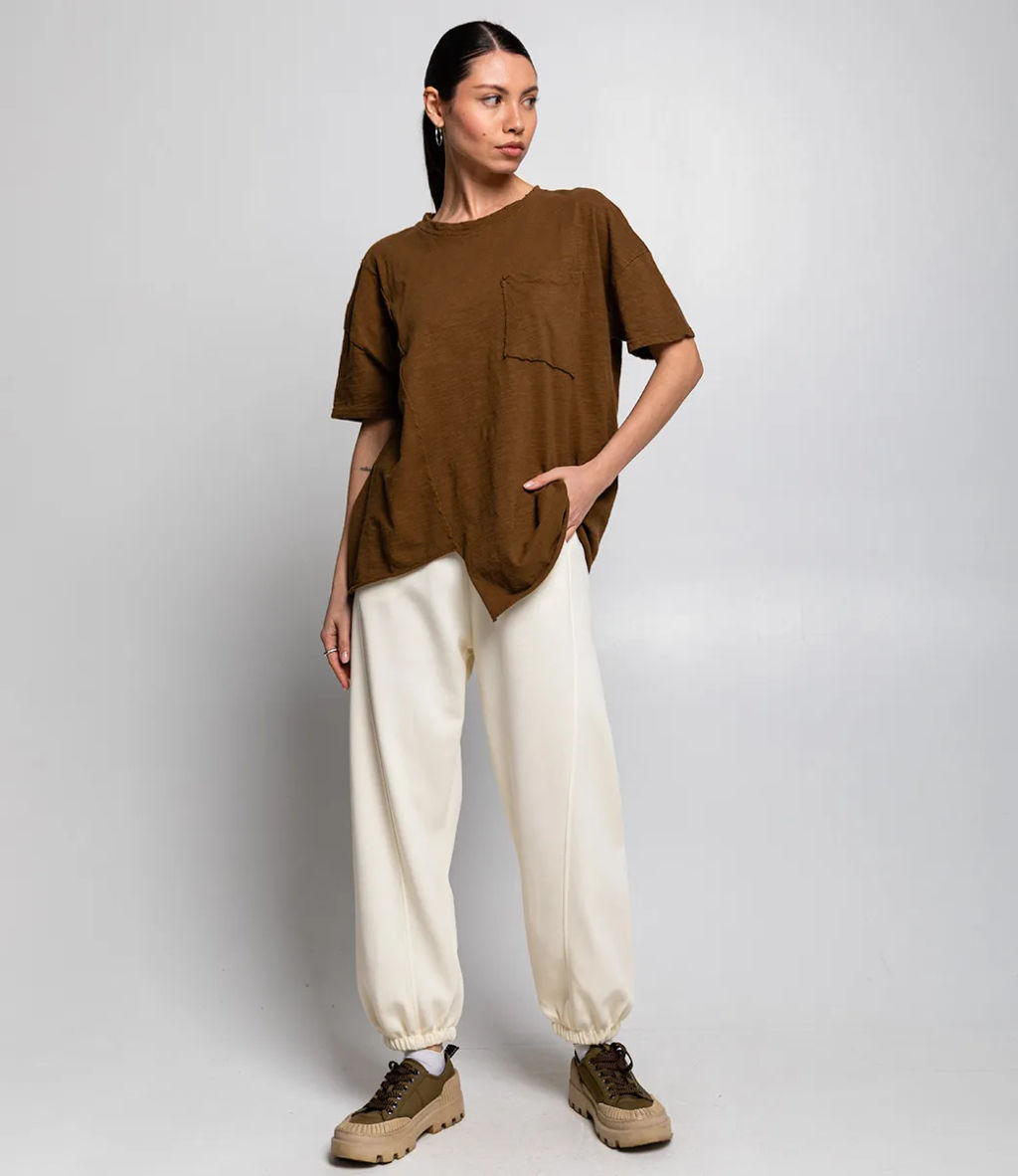 Футболка #КТ002258, тёмный хаки