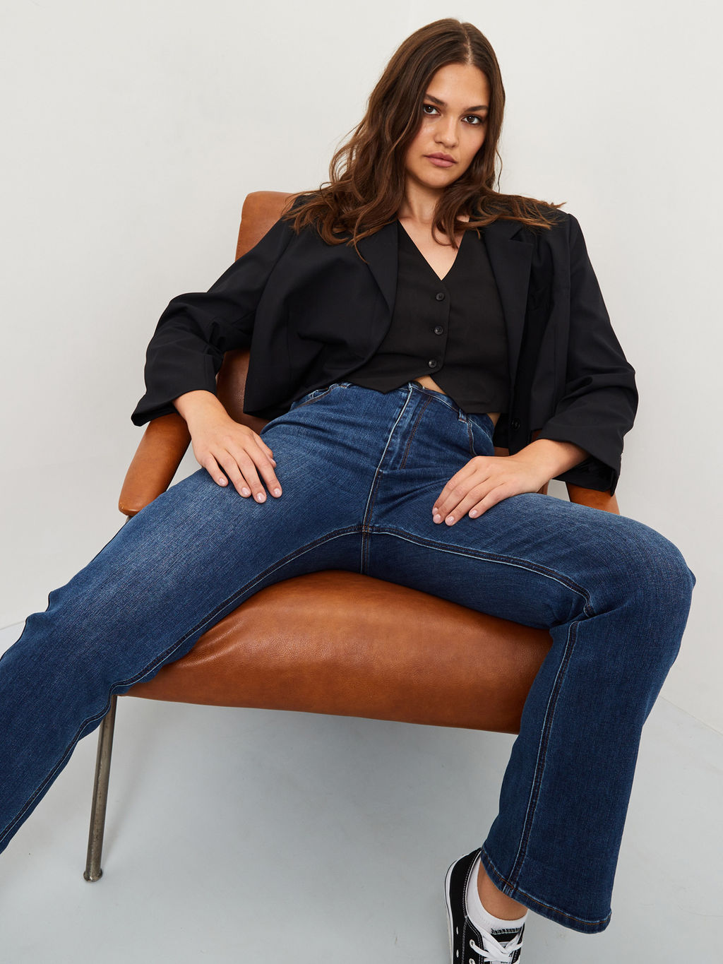 Женские джинсы широкого кроя - Mossmore фото 10