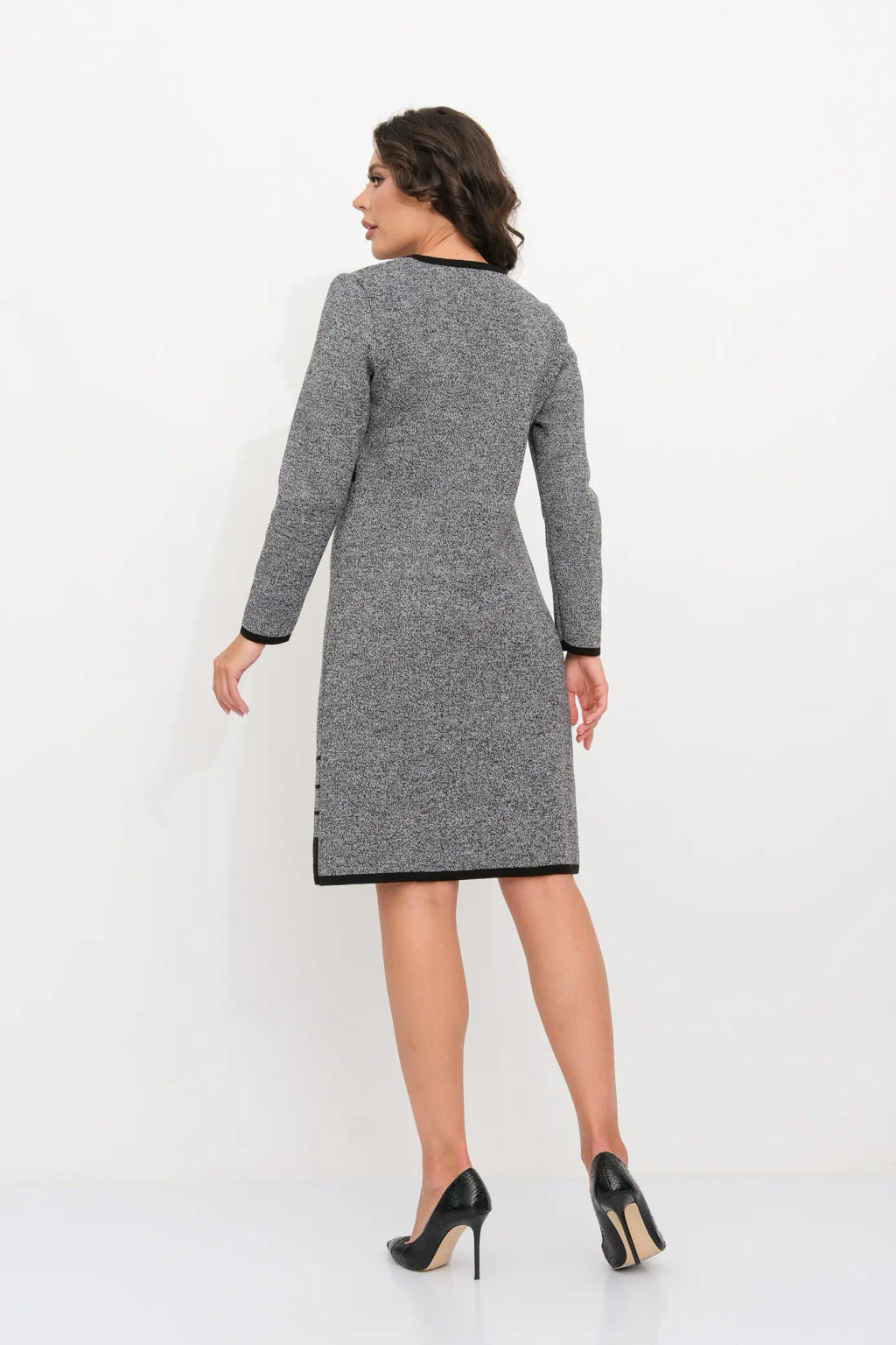 ЗЛАТА Платье С 1561/серо-мятный