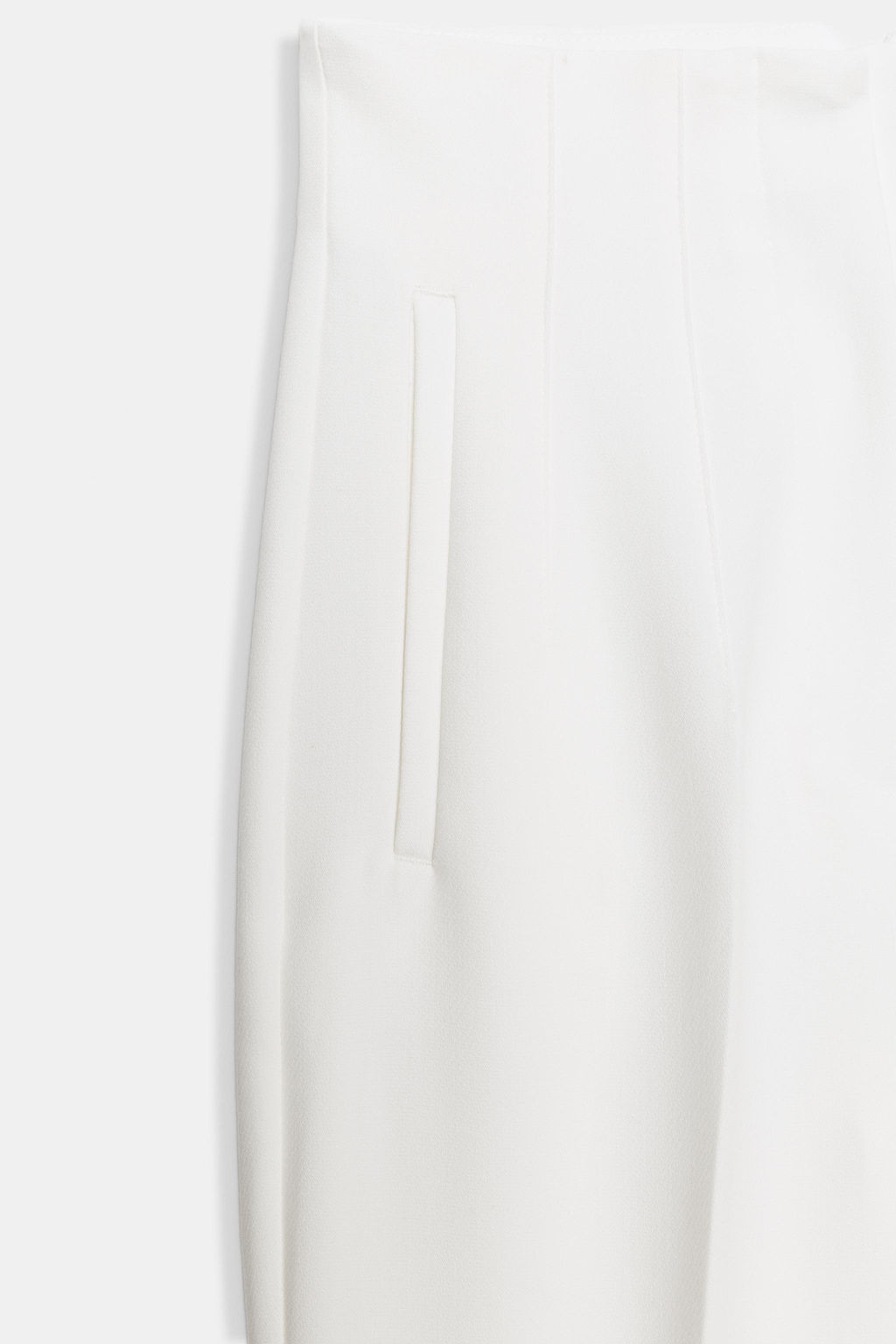 PANTAL?N TIRO ALTO / Blanco - Zara фото 10