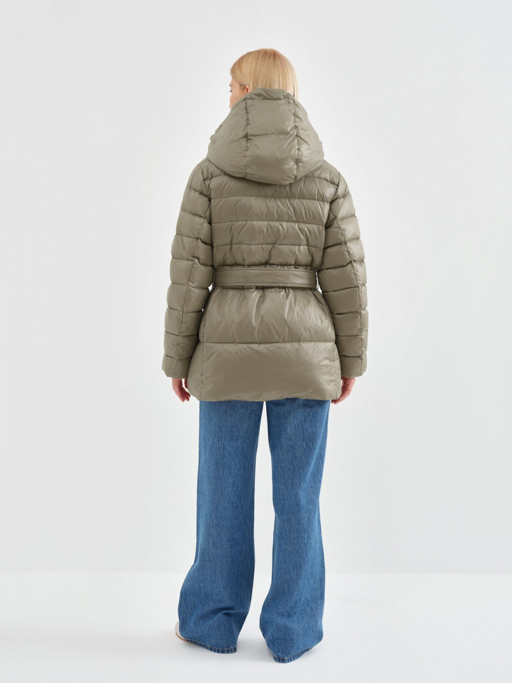 Conso/WDS 230557 - dusty olive Пуховая куртка  фото 5