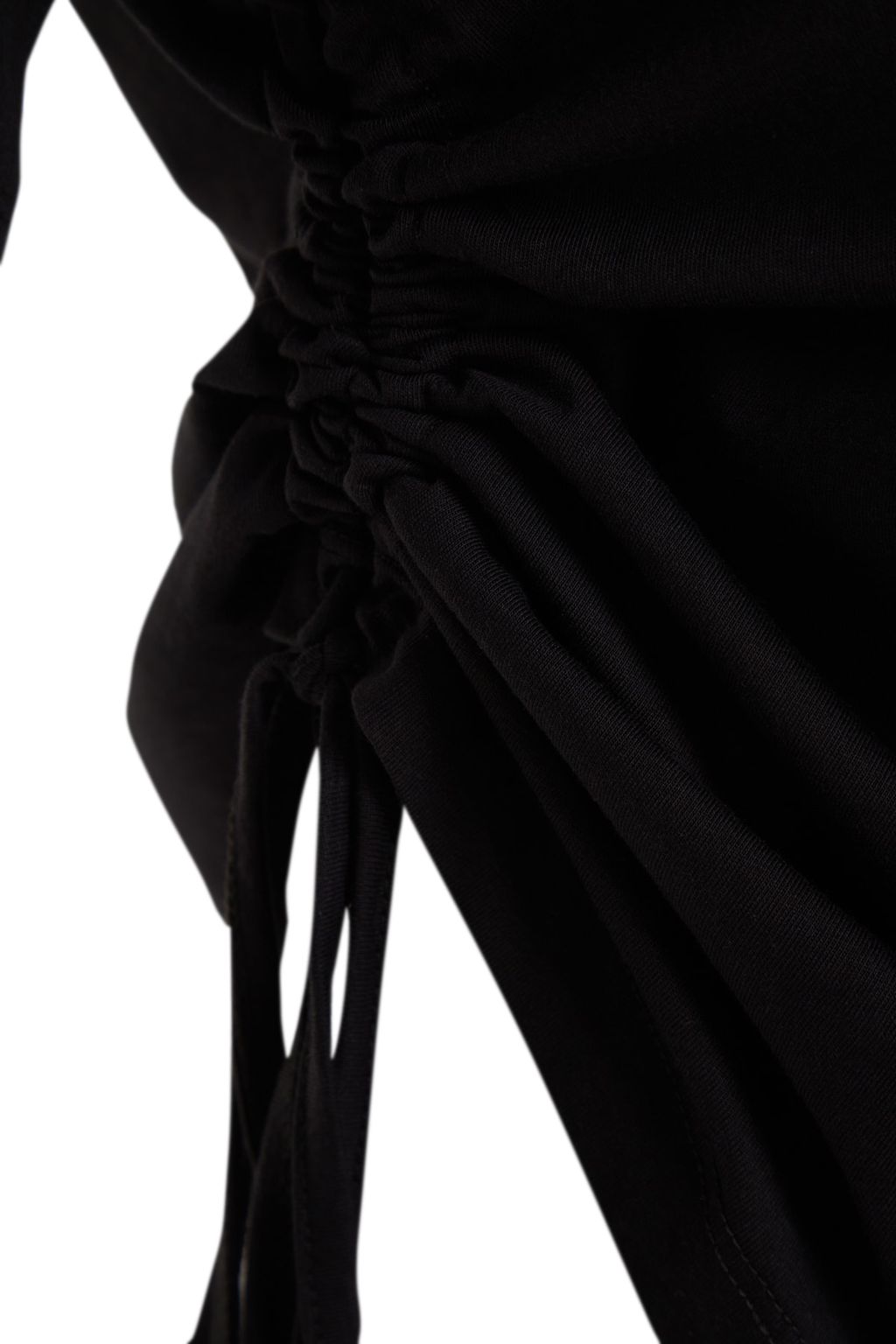 TRENDYOLMILLA Beyaz %100 Pamuk S?rt Bask?l? Buzgulu Oversize/Genis Kesim Bisiklet Yaka T-Shirt TWOSS23TS00150  фото 10