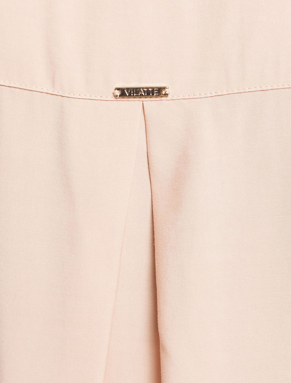 Блузка с коротким рукавом из вискозы с лиоцеллом - Vilatte фото 4