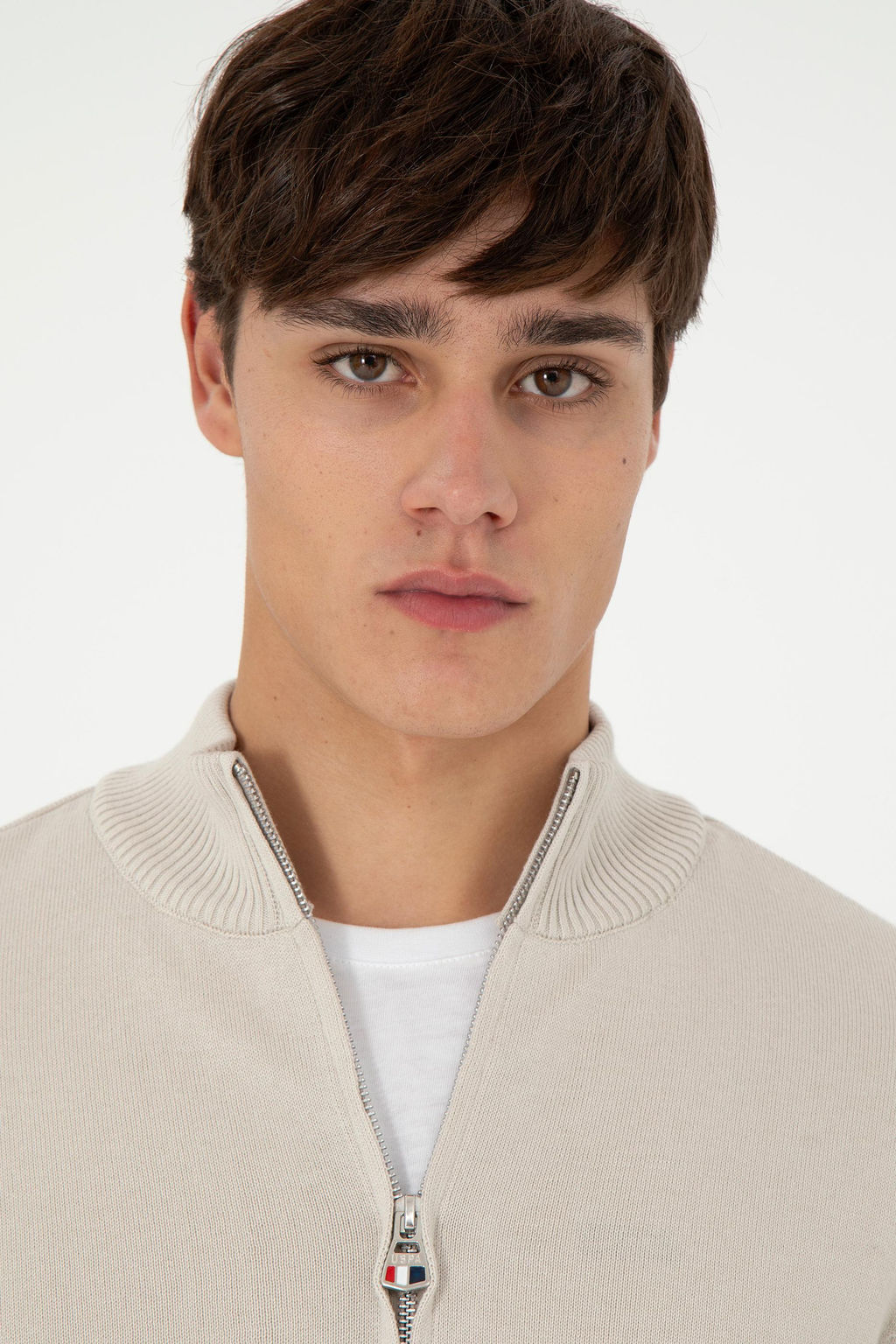 Мужской базовый трикотажный кардиган Stone Неожиданная скидка в корзине - U.s. polo assn фото 2