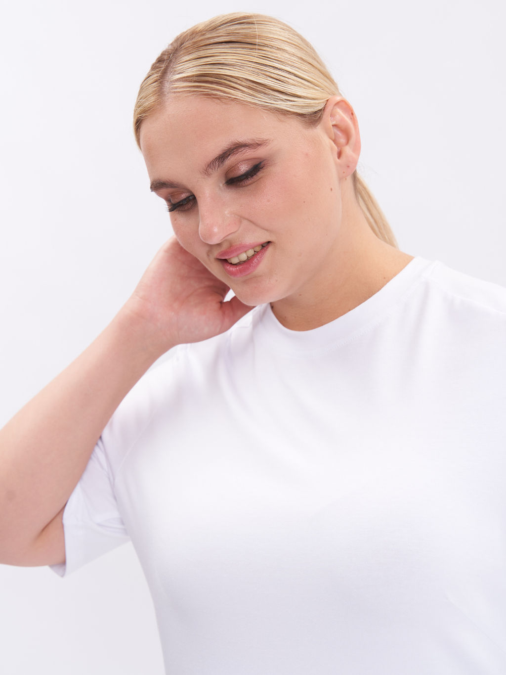 Футболка из хлопка FU21502WHT02 - Артесса фото 13